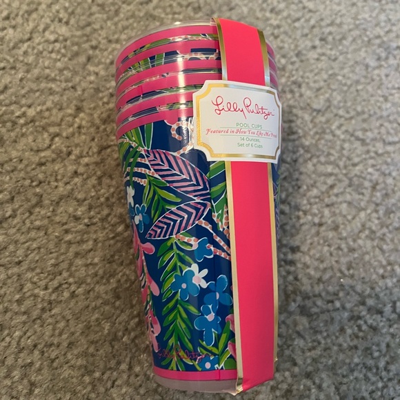 Lilly Pulitzer | Party Supplies | Nwt Lilly Pulitzer Pool Cups | Poshmark